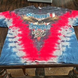 Lynyrd Skynyrd Tie-Dye T-Shirt size men's XXL